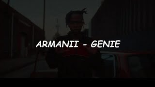 ARMANII - GENIE (Official Lyrics Video)
