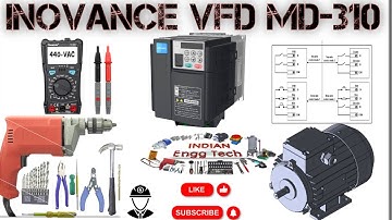 Inovance vfd md310 parameters | Ac motor drive | 3Phase#electrical#mechanical#auto#motor#wiring#3p