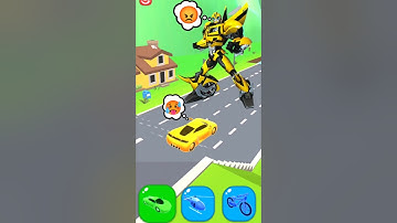 Shape shifting game level - 32 hyper casual game #shapeshifting #gameplay #funny #car #jcb