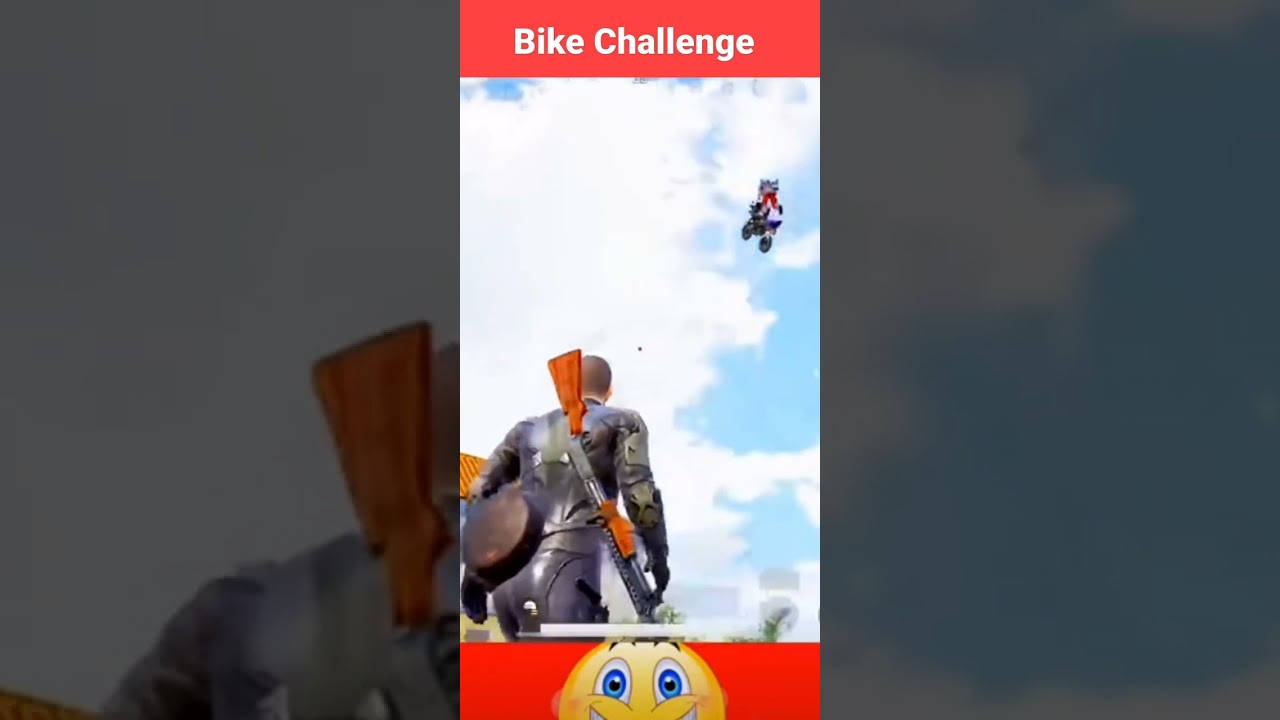 BIKE CHALLENGE IN BGMI 😂 funny 