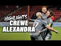 Crewe Alexandra 1-1 Fleetwood Town | Highlights