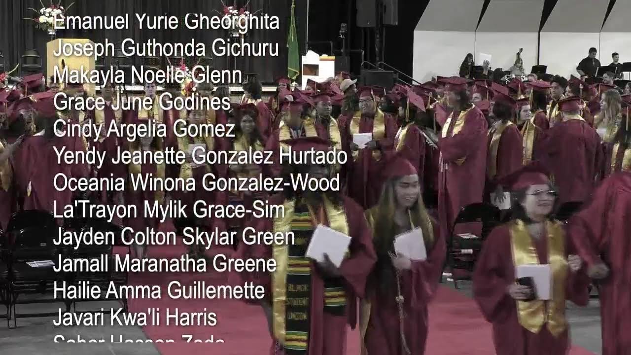 2023 Mount Tahoma Graduation YouTube