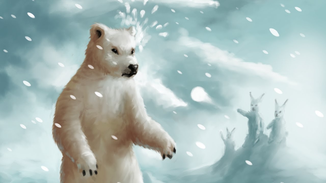 Painting a Polar Bear in a Snowstorm (No, really!) 🐻‍
