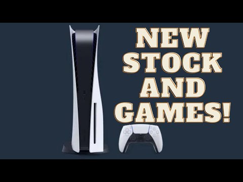 NEW SECOND CHANCE TO BUY PS5 / PLAYSTATION 5 CONSOLES! BIG SECRET RESTOCK! HUGE NEW GAMES ANNOUNCED!