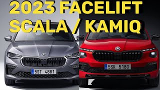 2023 Skoda Scala Facelift / Skoda Kamiq Facelift: alle Neuerungen im Detail - Autophorie