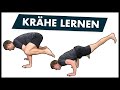 Krähe lernen leicht gemacht - Yoga Crow Stand / Froschstand