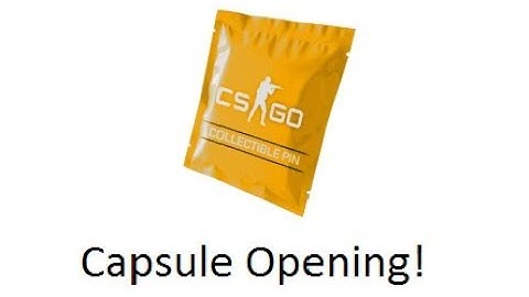 I open a CS:GO Collectible Pins Capsule Series 3 (Footage from March 2018)