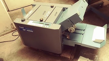 DUPLO DF-1000 FOLDER from QP EQUIPMENT