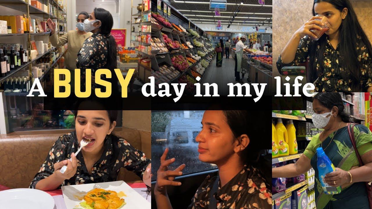 A Busy Day In My Life  Shopping  Shifting House  Malavika Krishnadas