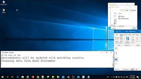 RPA DEMO   Bank Reconciliation with Ms Excel and Oracle EBS   UiPath tool