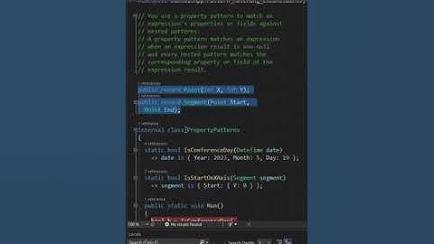 Pattern matching enhancements in C# 8 - part 2 of 4  #shorts #csharp