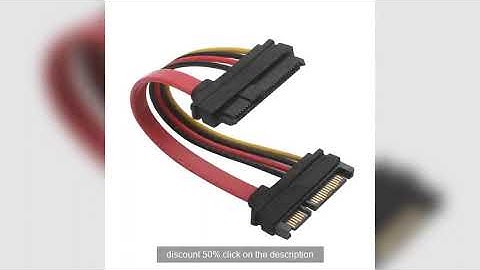SAS to SATA,SFF-8482 SAS 29 Pin to SATA 22Pin Hard Disk Drive Raid Extension Cable with 15 Pin SATA