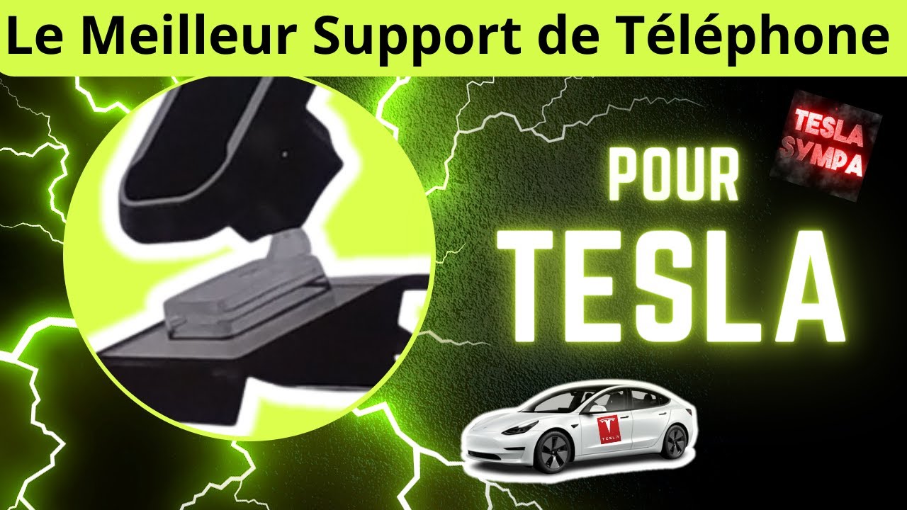 Support de téléphone Tesla et support de voiture électrique