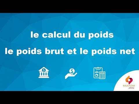 Vidéo: Comment Déterminer Le Poids Net