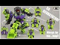 ||Smart transformations|| SD Devastator! Master Made Demolisher transformed + showcase!