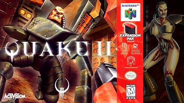 QUAKE II for Nintendo 64 | FULL GAME 4K/60 | REAL HARDWARE