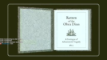 Return of the Obra Dinn first playthrough