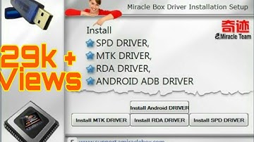 How To install miracle Box Driver