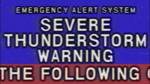 EAS Mock: Severe Thunderstorm Warning in IL 8/22/01