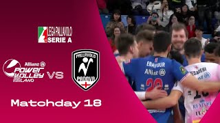 Milano vs Padova | Highlights | SuperLega | Matchday 18