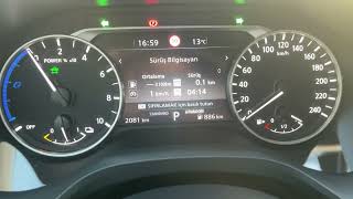 Nissan Qashqai Ankara Aydın Uzun Yol Ortalama Yakıt Tüketimi