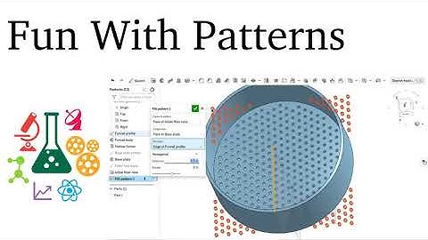 Fun with Patterns in Onshape