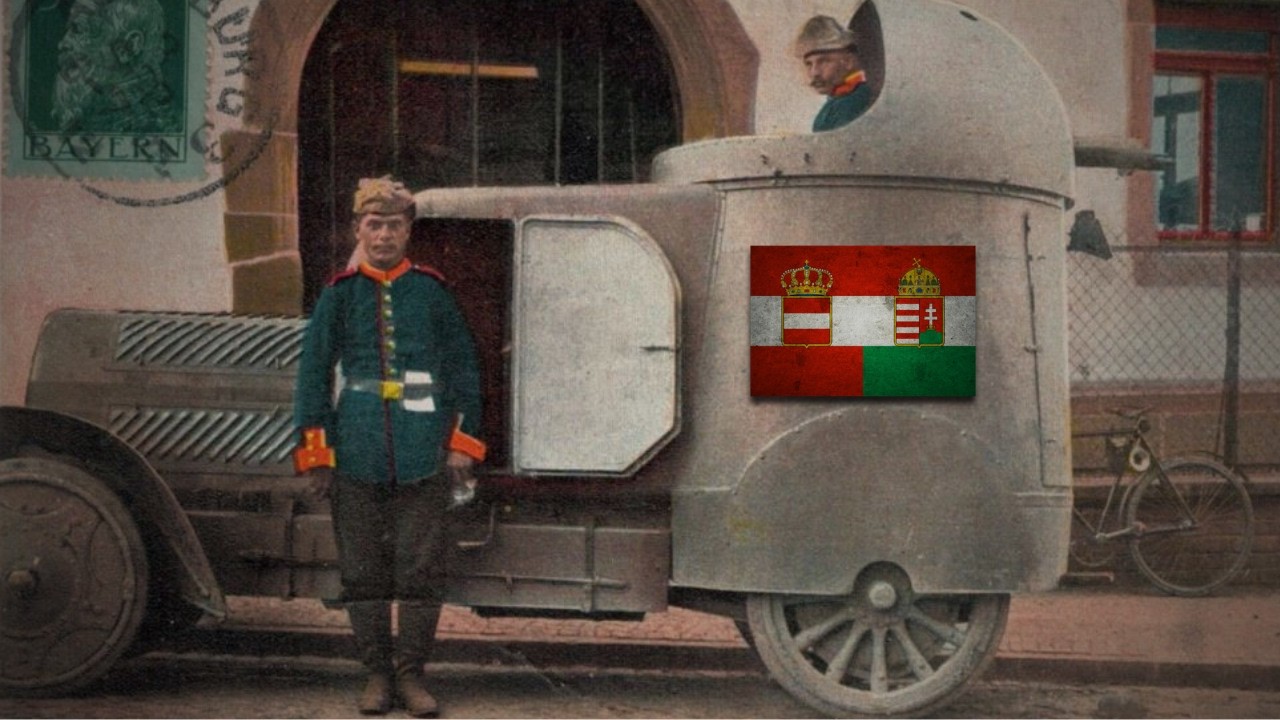 世界の消防車 1907 Steamer Durenne Krebs The world's FIRST real armored car (1904) - Austro-Daimler