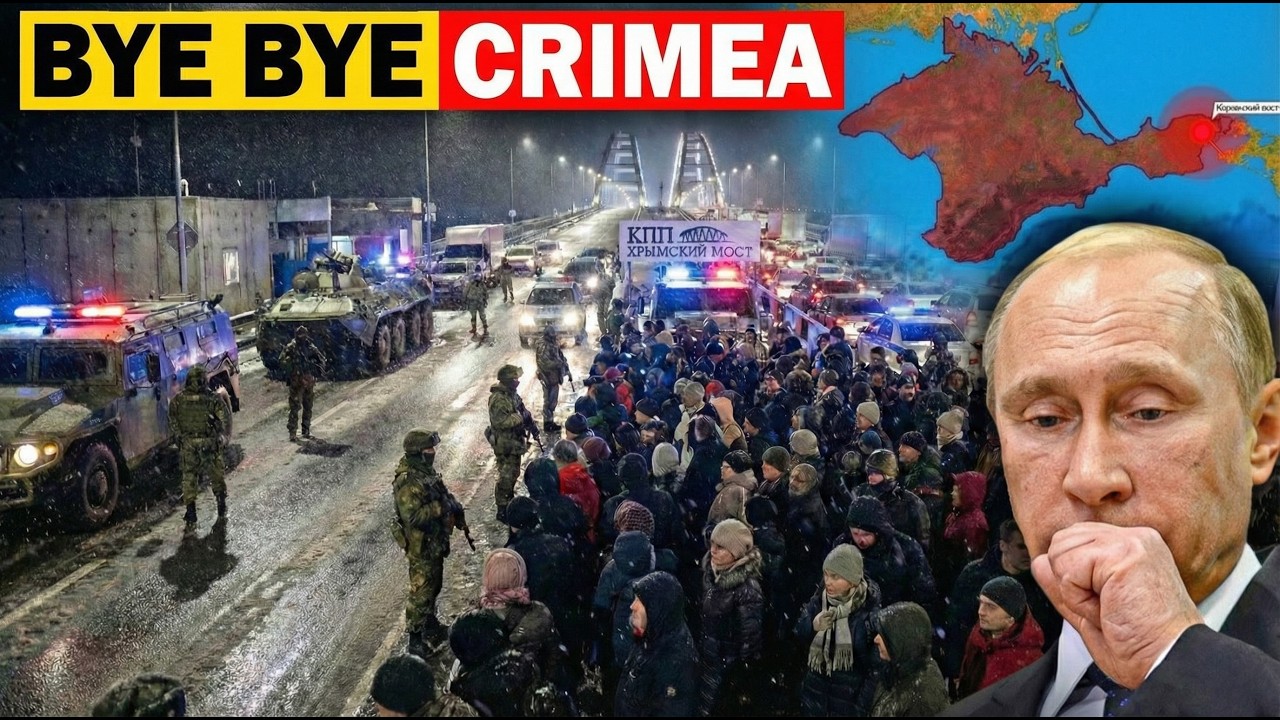 Russia PANICS on Kerch Bridge—Ukraine Just Hit Something ACROSS Crimea That Putin Can NEVER Replace