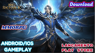 Rise of Ragnarok Asunder Gameplay Android IOS melhor jogo de MMORPG para Android IOS lançamento 2018
