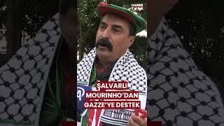 Diyarbakırlı "Şalvarlı Mourinho"dan Gazze'ye destek #shorts #haber #gazze