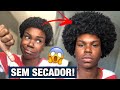 VOLUME MÁXIMO NO CABELO CRESPO SEM SECADOR