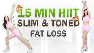 15 MIN FULL BODY HIIT WORKOUT l BURN LOTS OF CALORIES l 31 DAY CHALLENGE with Shirlyn♥