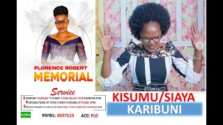 Florence Roberts Memorial Service @ VOSH HQ Kisumu||Book us on 0728532889 for Live Streaming & More