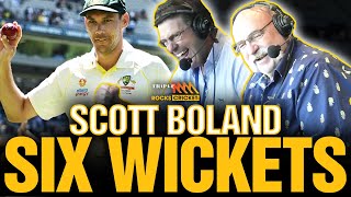 All SIX Scott Boland Wickets On Triple M Cricket | Triple M Cricket