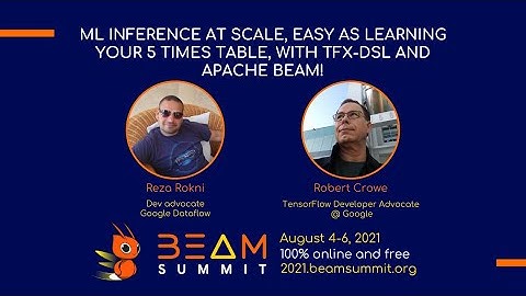 Beam Summit 2021 - ML Inference at scale, easy as learning your 5 times table
