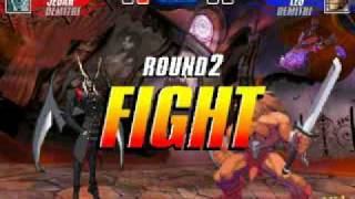 Capcom Fighting Jam(Demitri Jedah vs Demitri Leo)