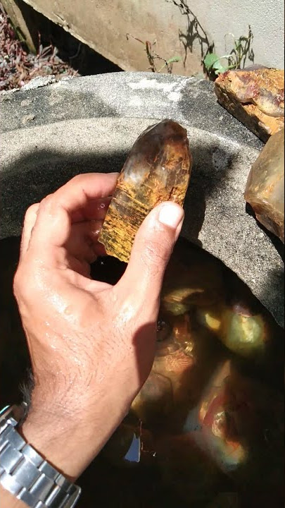 BONGKAHAN BATU Permata kristal kalbar PART 3 #SHORTS