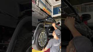 Percantik Fortuner Gr 2.8 Bagian Kaki-Kaki