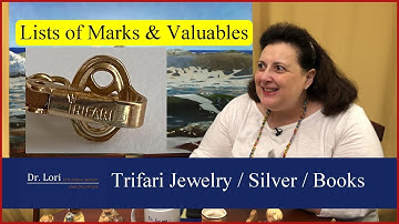 Lists of Marks for Trifari & Coro Jewelry, Silver, Glass, Valuable Books, Framing | Ask Dr. Lori