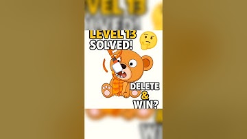 DOP Delete Stories Level 13 | Brain Game Puzzle Solution!" #shorts