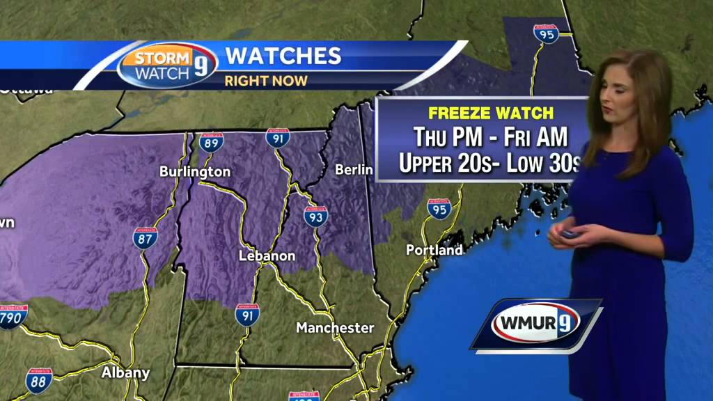 Mild weather before cooler air moves in - YouTube