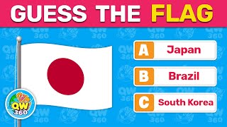 Guess and Learn 35 Famous Countries by Their Flags in 5s Guess the Country Quiz #3 Flag Quiz #4
