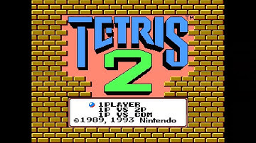 Tetris 2 for the Nintendo 2 Player VS