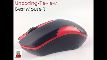 A4Tech G3-200N Wireless Mouse Unboxing Review Urdu/Hindi
