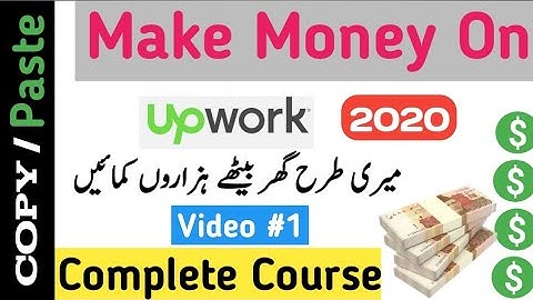 Upwork Tutorial for Beginners in Hindi/Urdu | New Freelancer on Upwork 2022-How to Earn Money Online