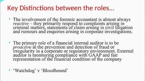 Mark Kolta - SCOPE OF FORENSIC ACCOUNTING