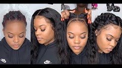 GLUELESS Transparent Lace Front Wig Install from Dola Hair