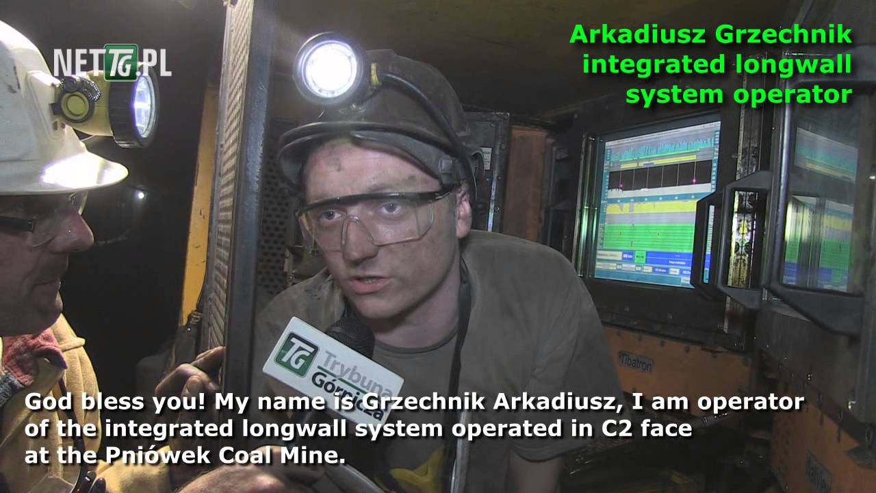 Z kamerą w ścianie, kilometr pod ziemią