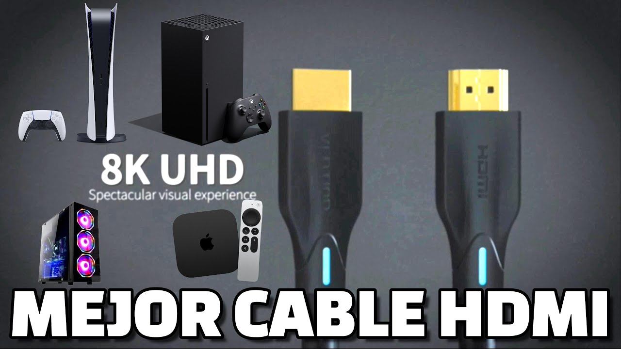 Cables HDMI compatibles con Apple TV, ¿cuáles se recomiendan?