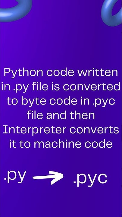 Why python is called Interpreted language? #python - YouTube